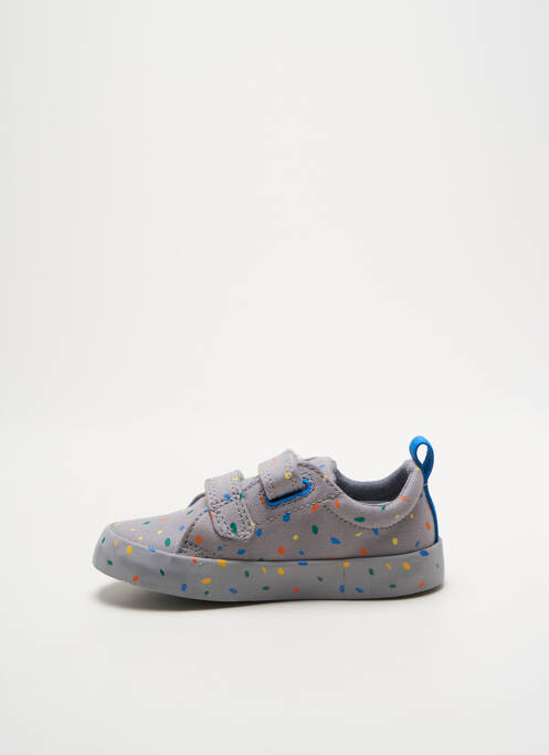Baskets gris CLARKS pour enfant
