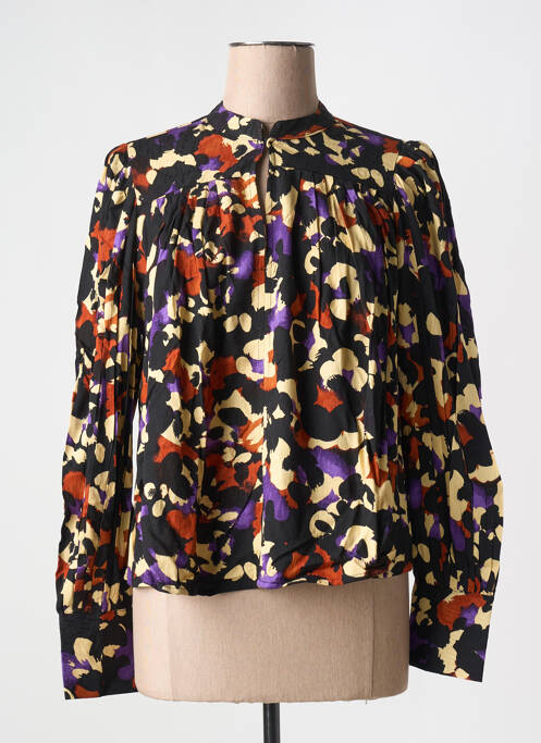 Top noir SELECTED pour femme