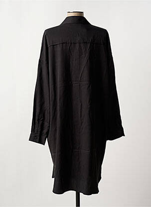 Robe courte col v noir SELECTED femme