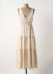 Robe longue beige Y.A.S pour femme seconde vue