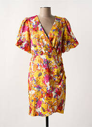Robe courte col v blanc Y.A.S femme