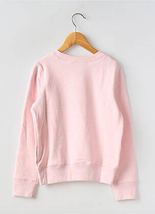 Sweat-shirt col rond rose RALPH LAUREN fille