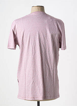 T-shirt col rond rose SELECTED homme