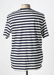 T-shirt bleu SELECTED pour homme seconde vue