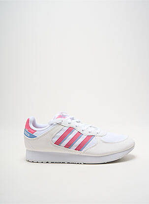Baskets bout rond bout rond blanc ADIDAS femme