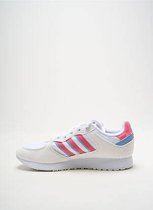 Baskets bout rond bout rond blanc ADIDAS femme