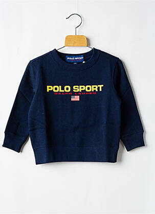 T-shirt col rond bleu RALPH LAUREN garçon