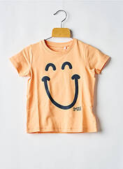 T-shirt orange NAME IT pour garçon seconde vue