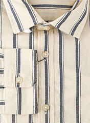 Chemise manches longues beige SELECTED pour homme seconde vue