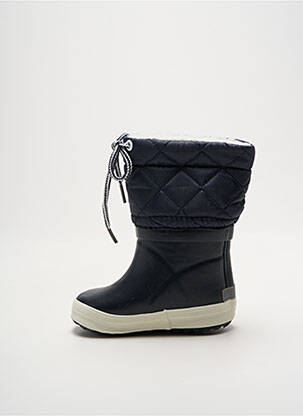 Bottes bout rond bout rond bleu AIGLE enfant