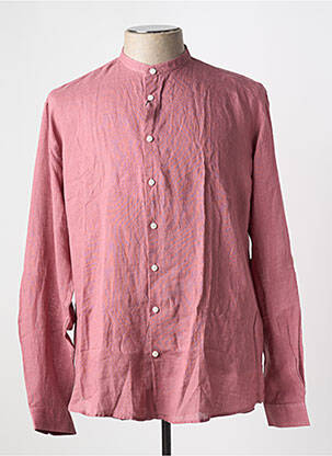 Chemise manches longues rose SELECTED homme
