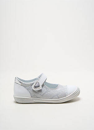 Ballerines bout rond bout rond blanc BOPY fille