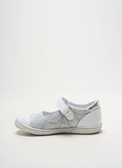 Ballerines blanc BOPY pour fille seconde vue