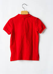 Polo rouge RALPH LAUREN pour garçon seconde vue