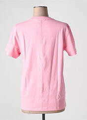 T-shirt rose ADIDAS pour femme seconde vue