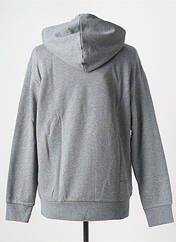 Sweat-shirt à capuche gris SELECTED pour homme seconde vue