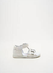 Sandales/Nu pieds blanc BOPY pour fille seconde vue