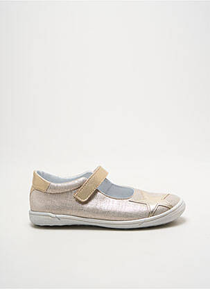 Ballerines bout rond bout rond beige BOPY fille