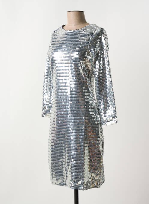 Robe courte argent Y.A.S pour femme
