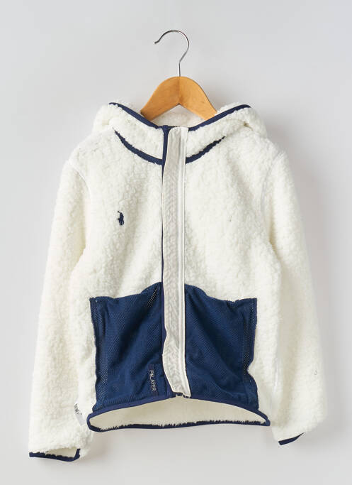 Veste casual blanc RALPH LAUREN pour garçon