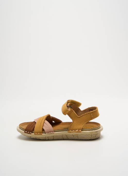 Sandales/Nu pieds jaune EL NATURALISTA pour fille