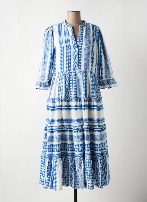 Robe mi-longue blanc Y.A.S pour femme