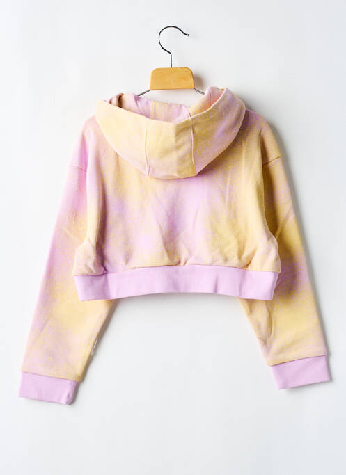 Sweat-shirt à capuche violet ADIDAS pour fille