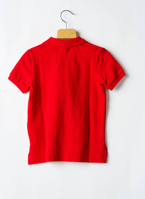 Polo rouge RALPH LAUREN pour garçon