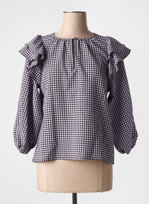 Top violet SELECTED pour femme