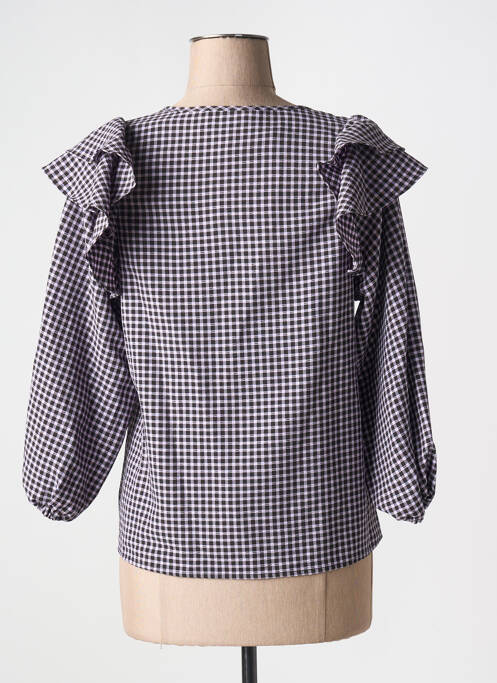 Top violet SELECTED pour femme