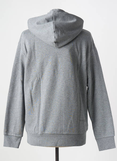 Sweat-shirt à capuche gris SELECTED pour homme
