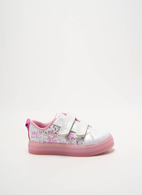 Baskets rose CLARKS pour fille
