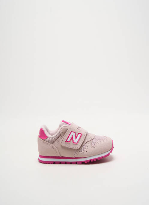 Baskets rose NEW BALANCE pour fille