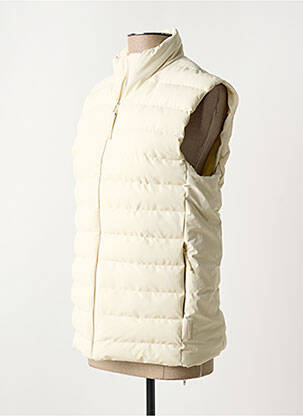 Doudoune col col montant blanc RAINS femme