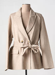 Blazer beige SELECTED pour femme seconde vue