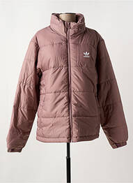 Doudoune col col montant marron ADIDAS homme