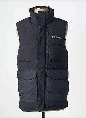 Veste casual col col montant noir COLUMBIA homme