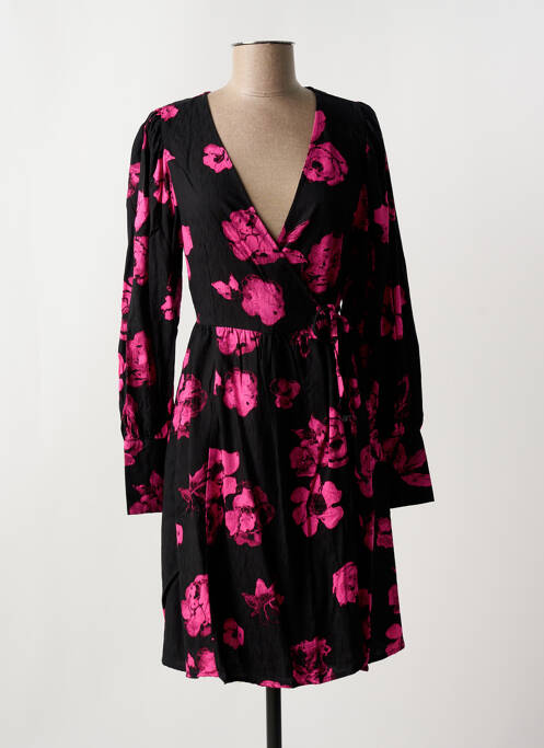 Robe courte noir SELECTED pour femme