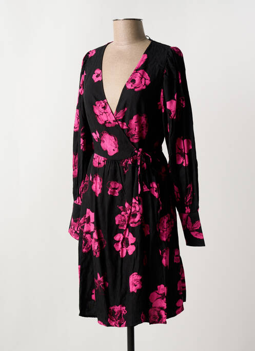 Robe courte noir SELECTED pour femme