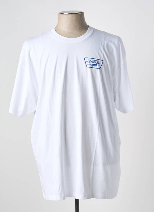 T-shirt bleu VANS pour homme