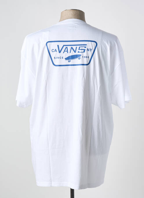T-shirt bleu VANS pour homme