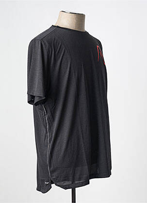T-shirt col rond noir NEW BALANCE homme
