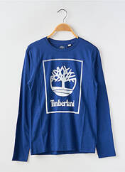 T-shirt bleu TIMBERLAND pour garçon seconde vue