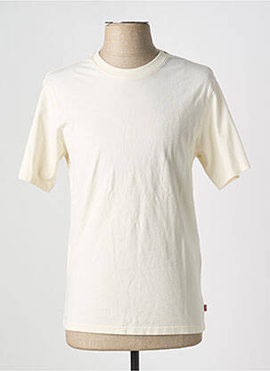 T-shirt col rond blanc LEVI'S homme