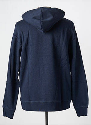 Sweat-shirt à capuche col rond bleu JACK & JONES homme