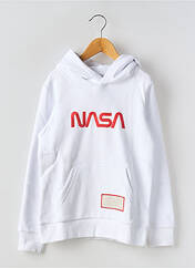 Sweat-shirt à capuche blanc JACK & JONES pour garçon seconde vue