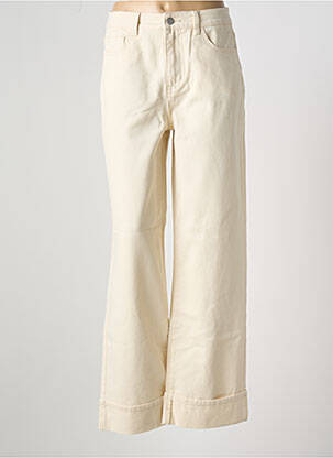 Jeans coupe large blanc VILA femme