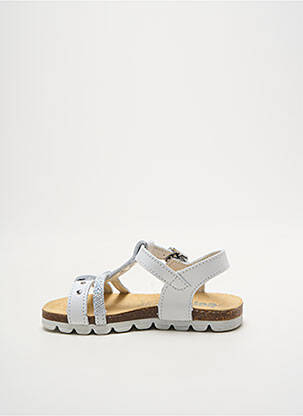 Sandales/nu pieds fermeture boucle(s) bout ouvert blanc BOPY fille