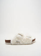 Chaussons/Pantoufles blanc BUFFALO pour femme seconde vue