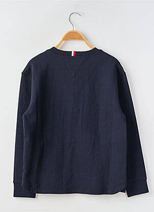 Sweat-shirt col rond bleu TOMMY HILFIGER garçon